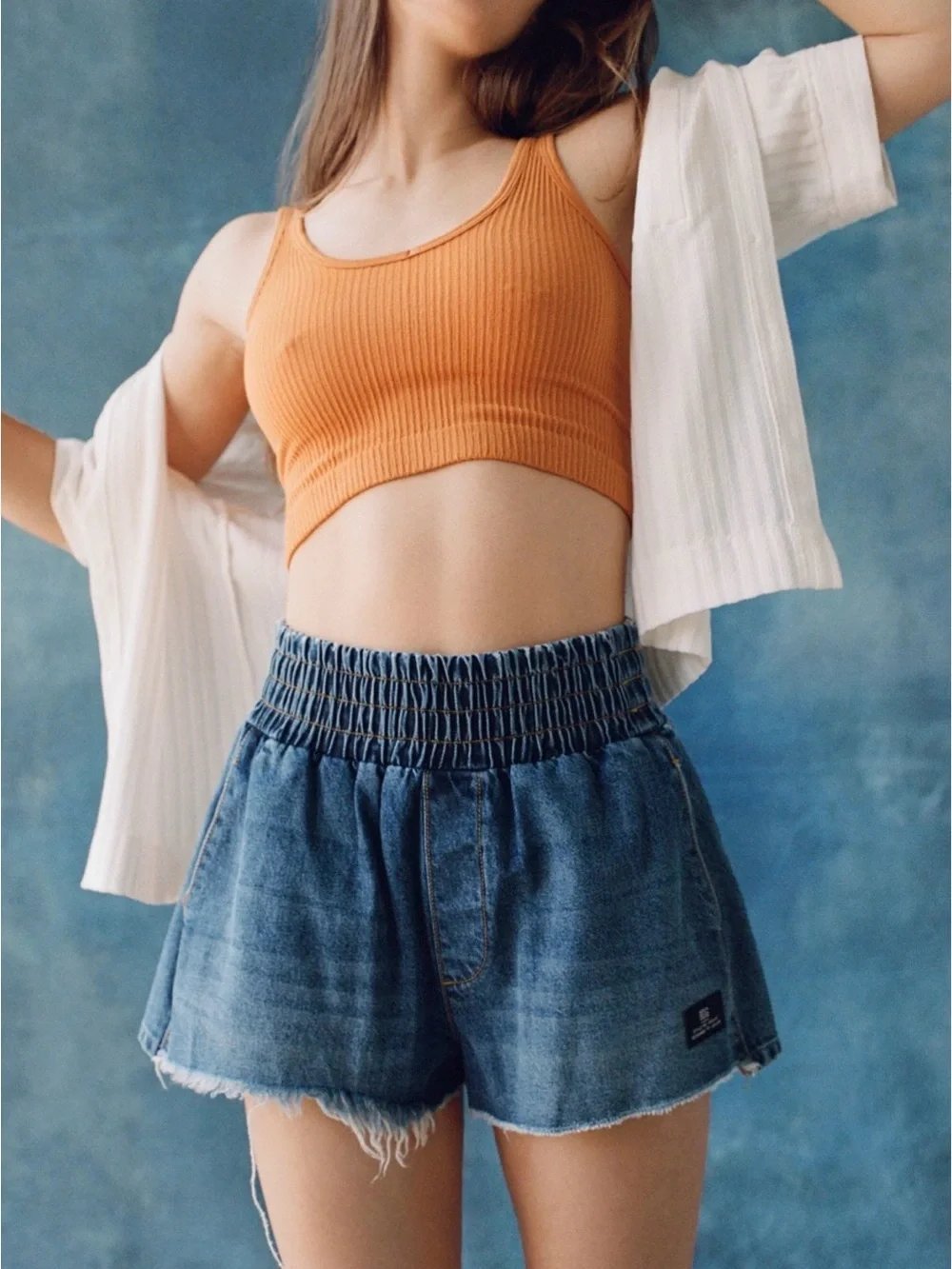 Urban Outfitters BDG Yellow Pull On Boxer Short